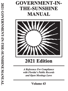 2021 Sunshine Manual